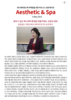 끊임없는 직원교육과 테라피 연구로 승부한다, 에스테틱&스파 매거진 -1- 